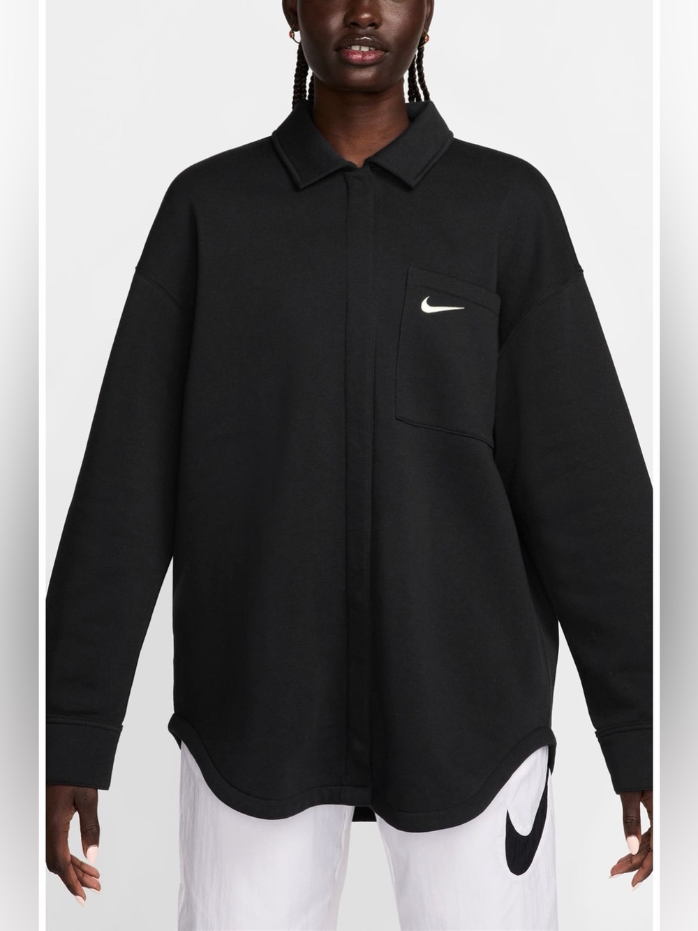 Nike Phoenix Fleece Oversized Shacket